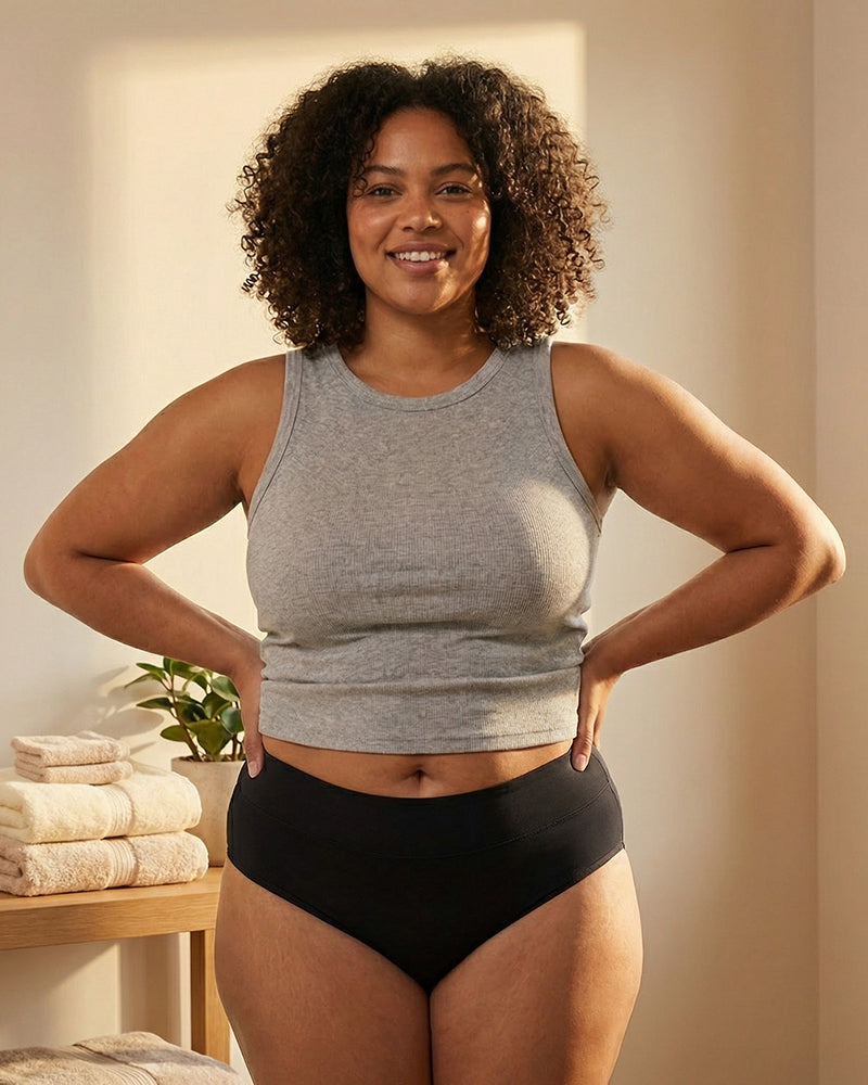 Women’s Incontinence Underwear - Washable - High-Waisted