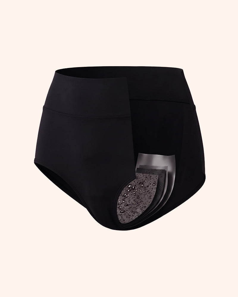 Women’s Incontinence Underwear - Washable - High-Waisted